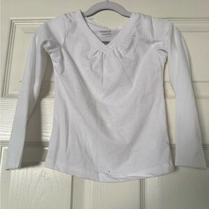 French Toast Classic White Tee 4T